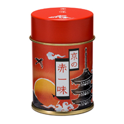 京の赤一味　缶