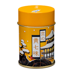 京の黄七味　缶