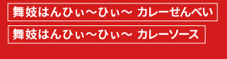 カレーせんべいとカレーソース