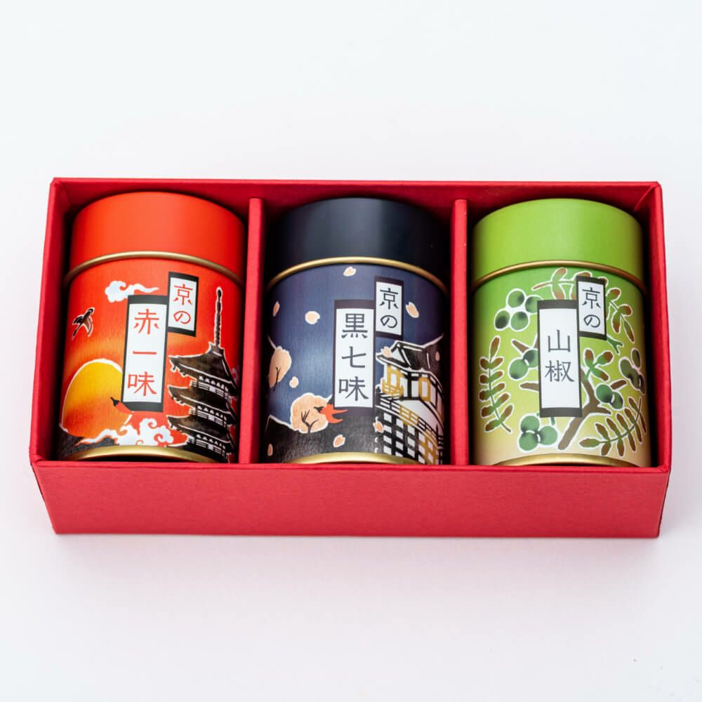 京薬味３缶セット
