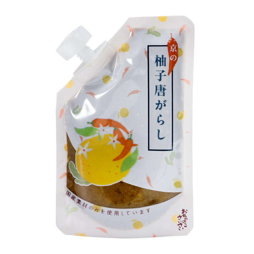 公式販売】京都風アレンジゆず唐辛子でピリ辛。京の柚子唐がらし
